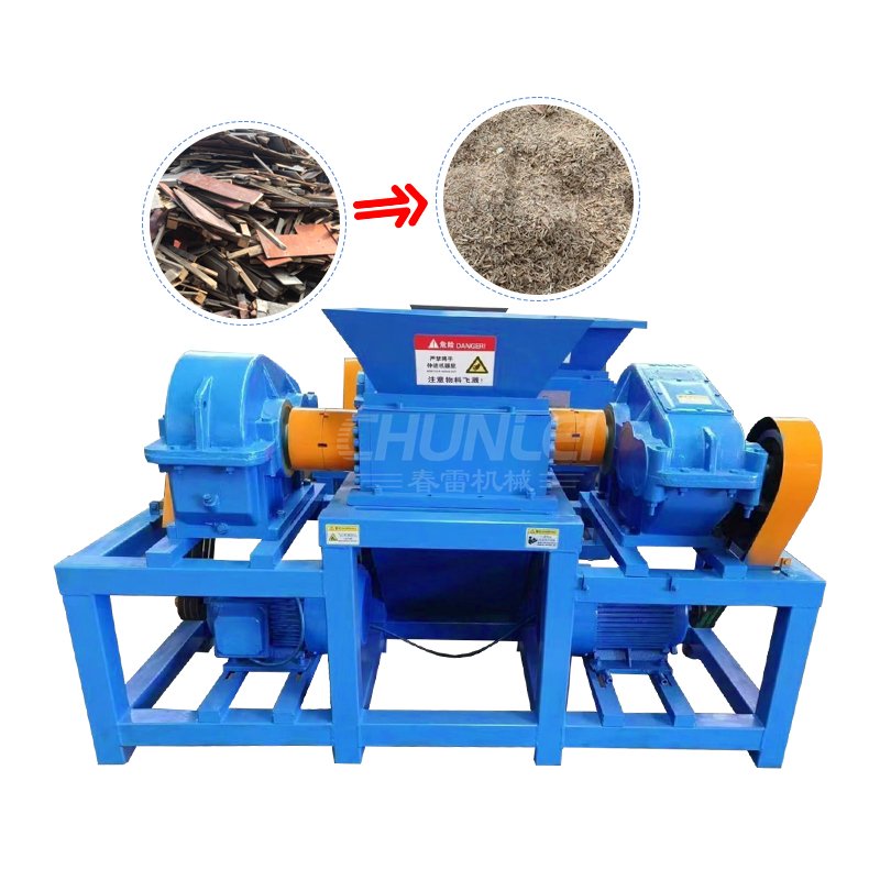 Factory Price Industrial Waste Plastic Crusher PE PP PVC PET Plastic Shredder Machine For Sale