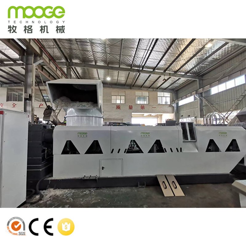 High-Efficiency Plastic Granulator For Reprocessing PP PE LDPE HDPE BOPP Scraps