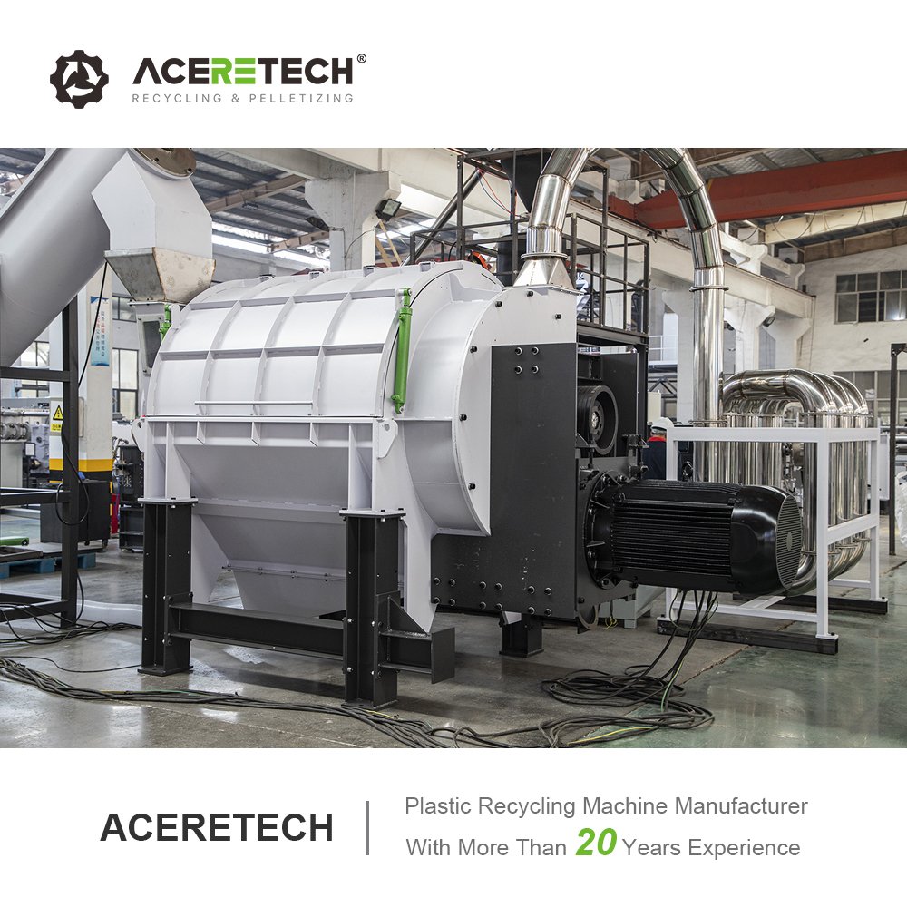 1-2t/h Waste Plastic PP/PE Agriculture Film Recycling Washing Line AWS-PE