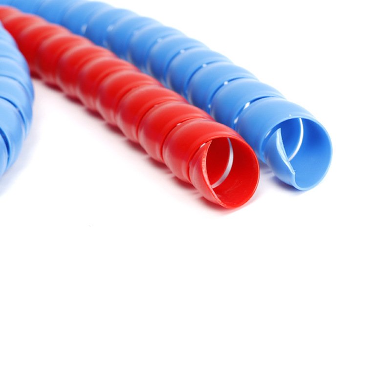 High Quality Safety Protection Hydraulic Hose Anti Deformation Extruded plastic PP/ PE color Spiral Sleeves Cable