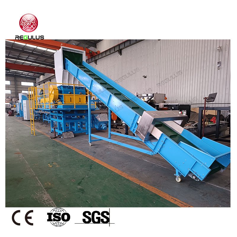 PE PP HDPE LDPE Waste Plastic Packing Bags Reusing Washing Equipment Plastic Bags Recycling Washing Machine Line