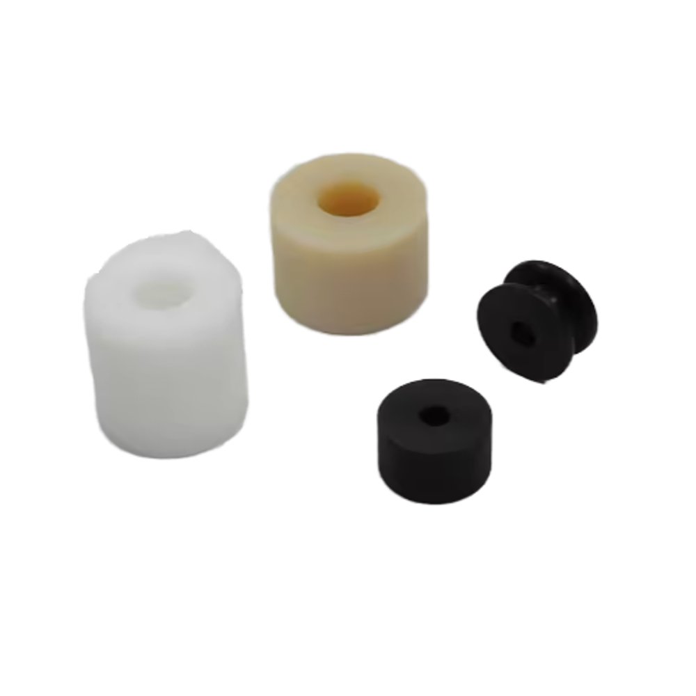 Custom CNC Nylon Plastic Pulley Wear Resistant Moulded Bushing Sleeve Featuring Pom Peek Pp Pu Nylon for Quality Plastic Modling