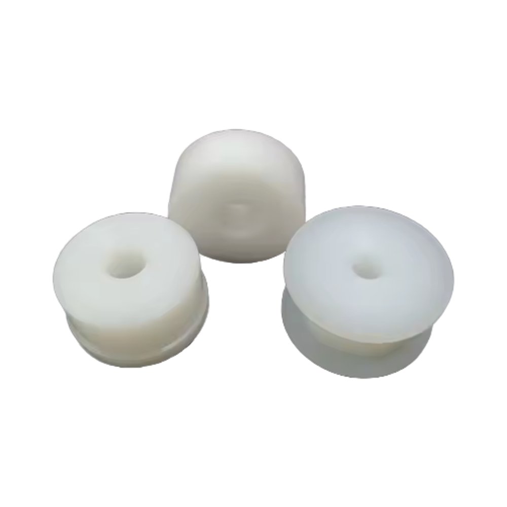 Custom CNC Nylon Plastic Pulley Wear Resistant Moulded Bushing Sleeve Featuring Pom Peek Pp Pu Nylon for Quality Plastic Modling