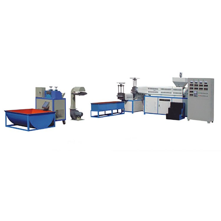 High speed PP film granulator easy simple to handle pp recycling granules extruder machine manufacturer