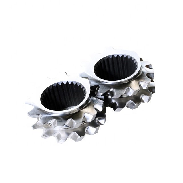 Wear Resistant Higher Throughput 70 Twin Screw Extruder Screw Elements