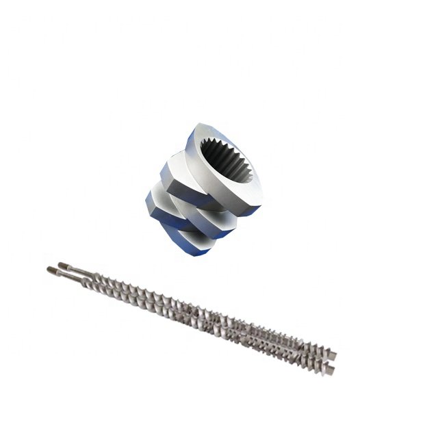 Wear Resistant Higher Throughput 70 Twin Screw Extruder Screw Elements