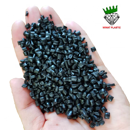 PP Pellets Black Injection Grade Polypropylene Plastic Granules Virgin Recycled Material Molding Film Grade Food Grade