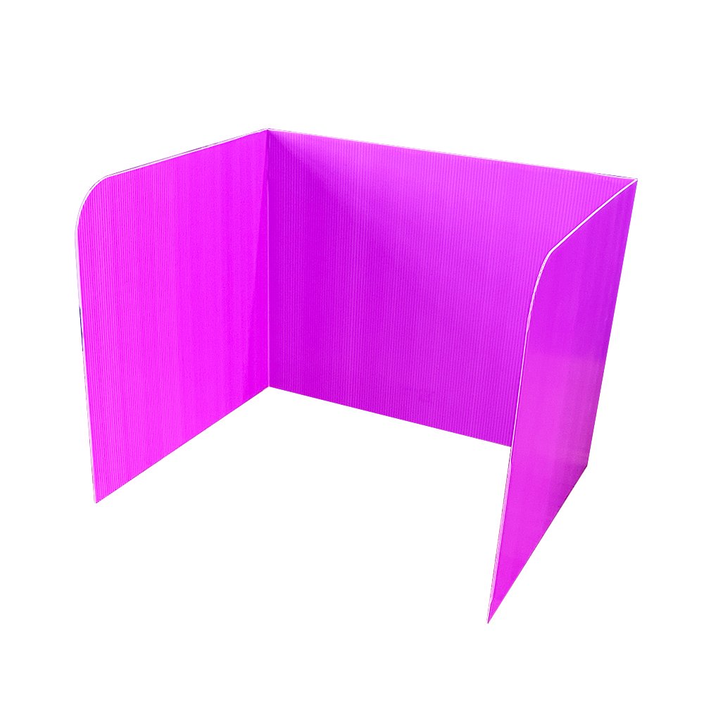 PP corrugated Sheet Privacy shields for student desks classroom desk Dividers