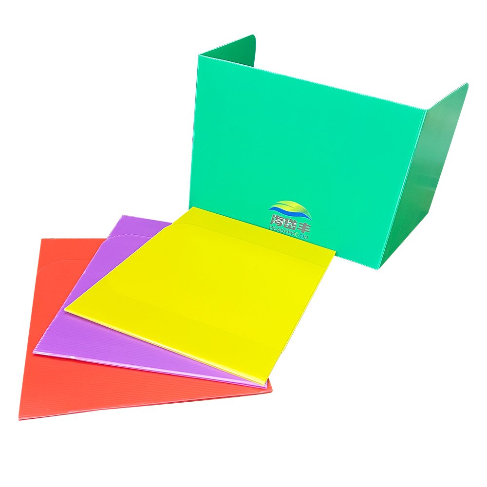 PP corrugated Sheet Privacy shields for student desks classroom desk Dividers