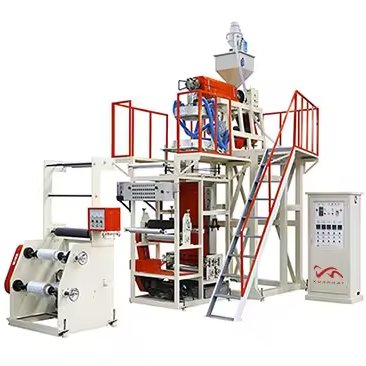 High Speed Plastic Film Extruders Blown Extrusion Machine Price PE PP Bag Plastic Film Blowing Machine