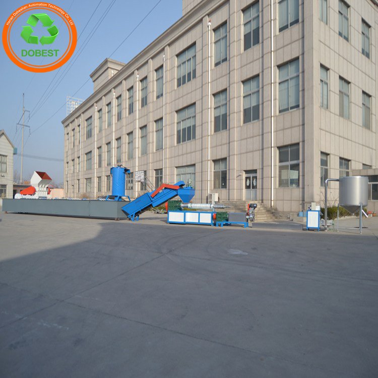 Waste Film Bags Recycling PP PE Pellet Granule Production Line