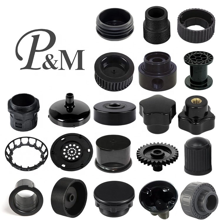PM China manufacturer custom high quality abs pp ps plastic products molded parts with injection mold making