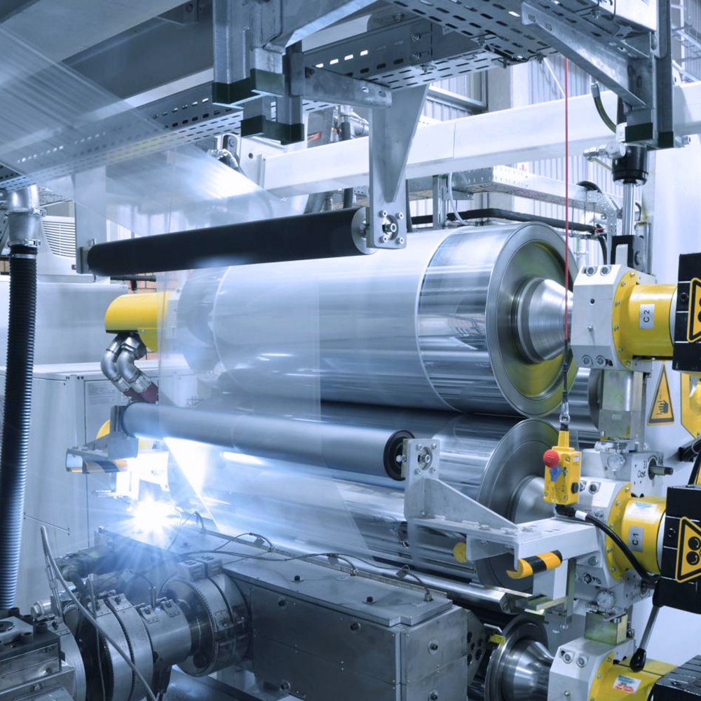 Double Screw PET/PLA/PP Plastic Sheet Extruder