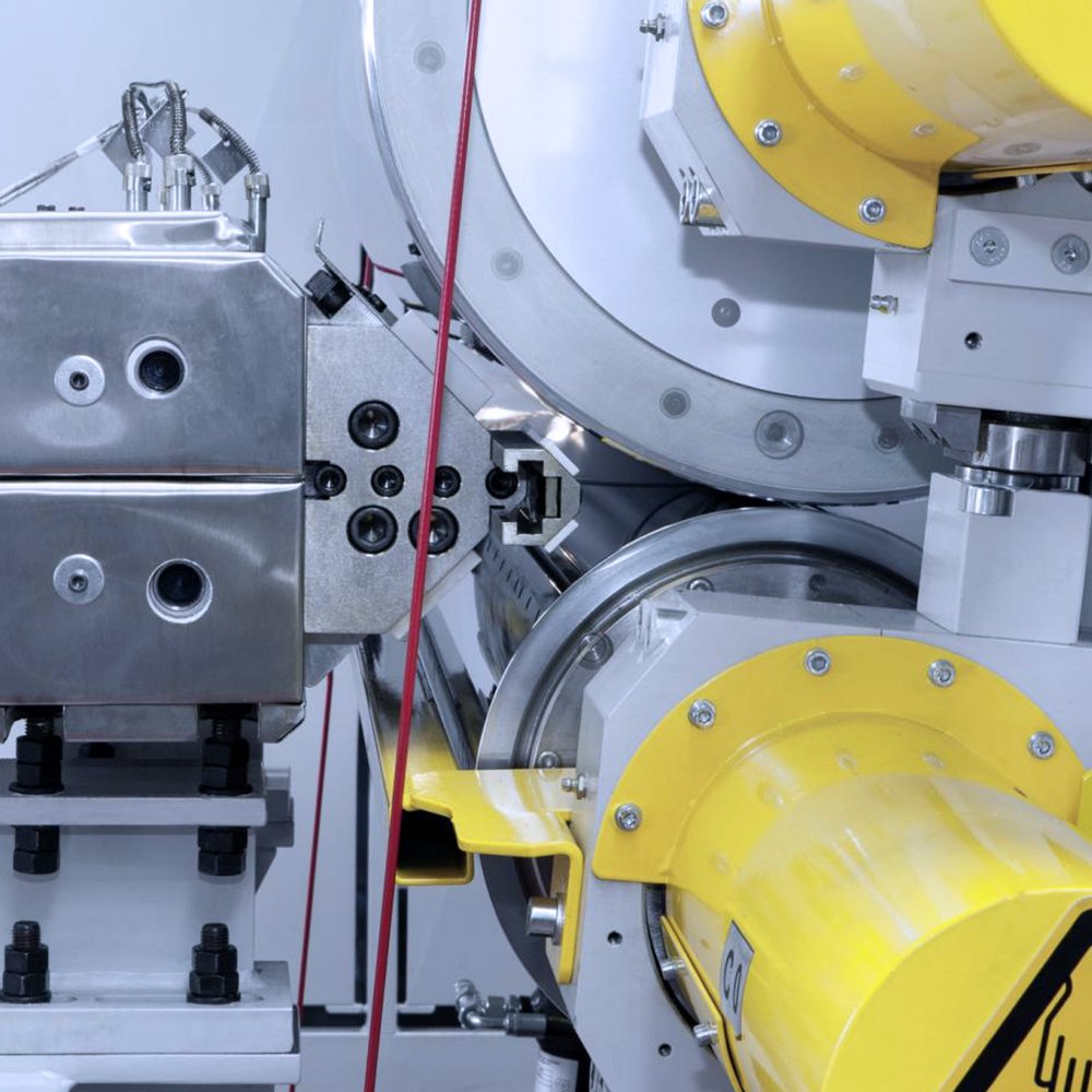 Double Screw PET/PLA/PP Plastic Sheet Extruder