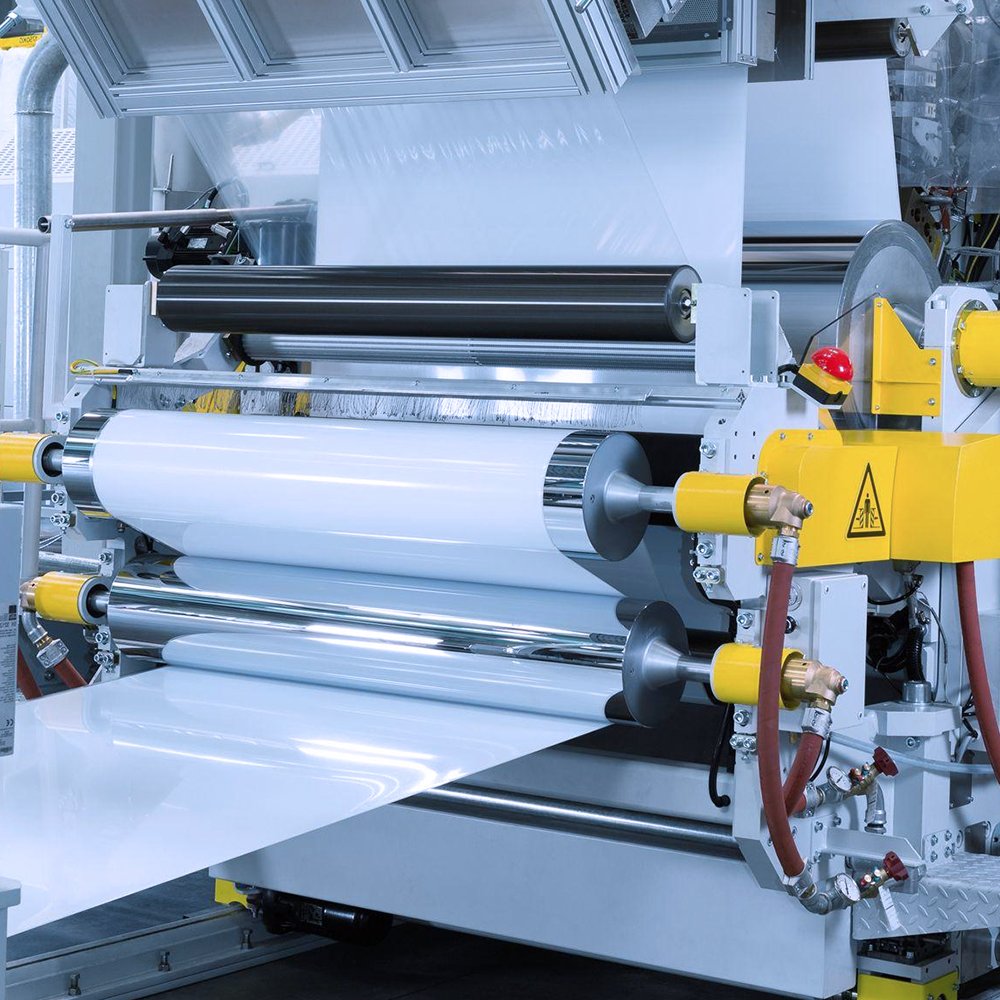 Double Screw PET/PLA/PP Plastic Sheet Extruder