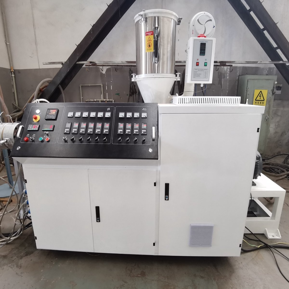 High Output Single Screw Extruder Machine / Plastic Extruder Machine