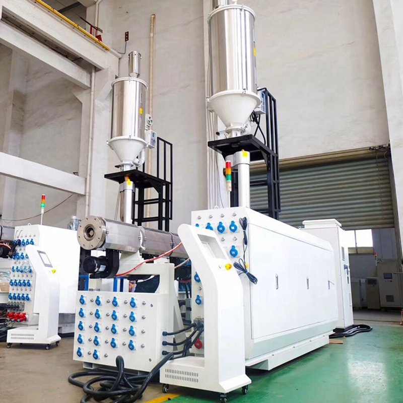 High Output Single Screw Extruder Machine / Plastic Extruder Machine