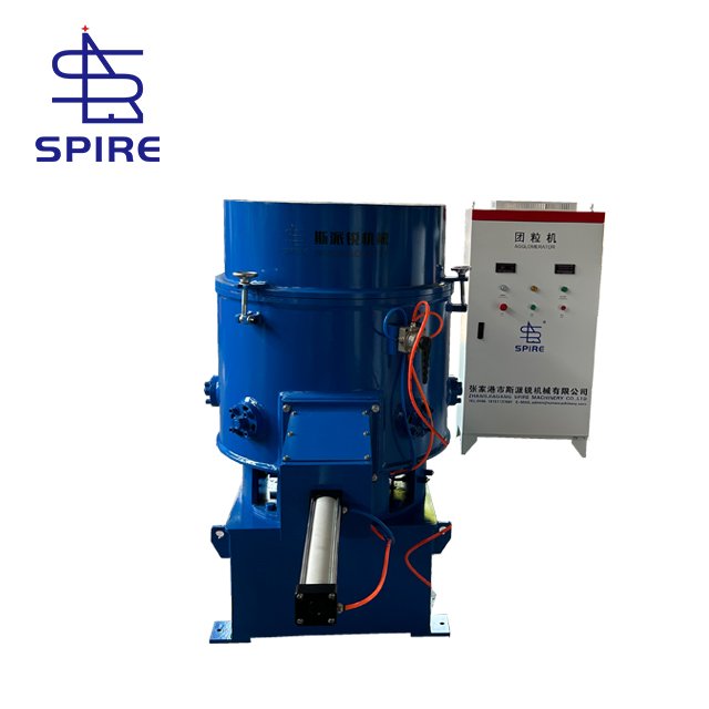 Manufacturer High Quality PP Bags Agglomerator Plastic Agglomerator Machine Recycled Granulated Plastic Agglomerator