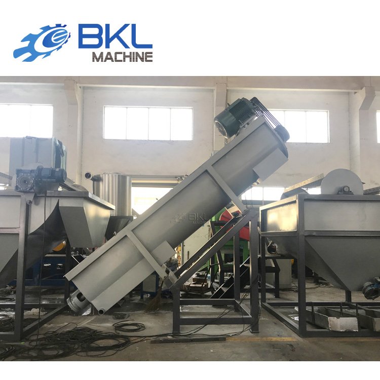 2000kg/h waste plastic pp pe agricultural film recycling washing machine/line