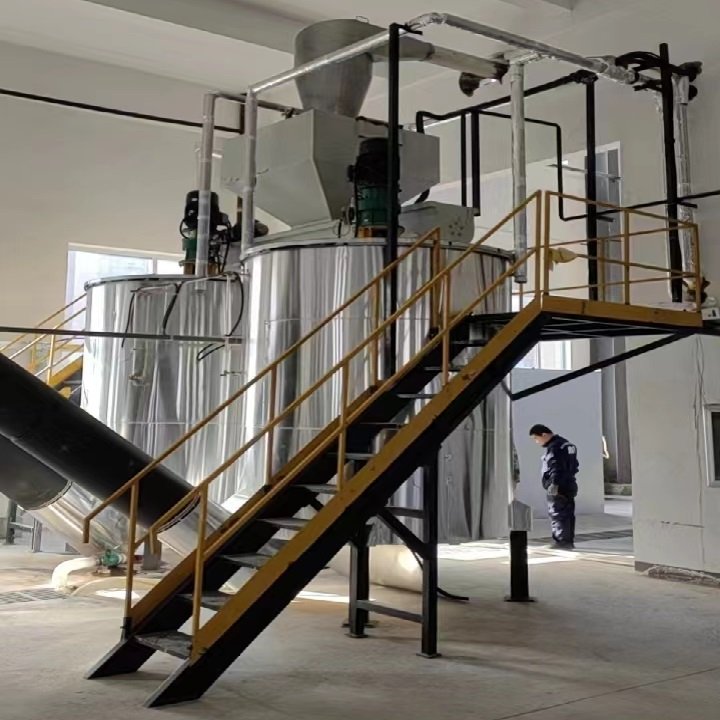 Automatic ABS Engineering Material Hot Washing Plant New Manufacturing Dewatering Machine Motor Bearing Gearbox PP PE PET