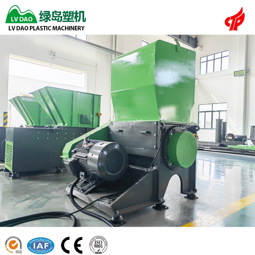 New design small hdpe pe hard plastic pp woven bag material shredder grinder crusher machine suppliers