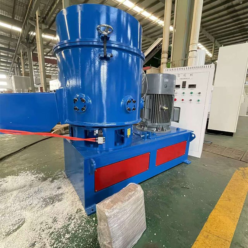 Plastic Agglomerator Machine LDPE PP PE Film Bag Plastic Agglomeration Recycling Machinery For Farms