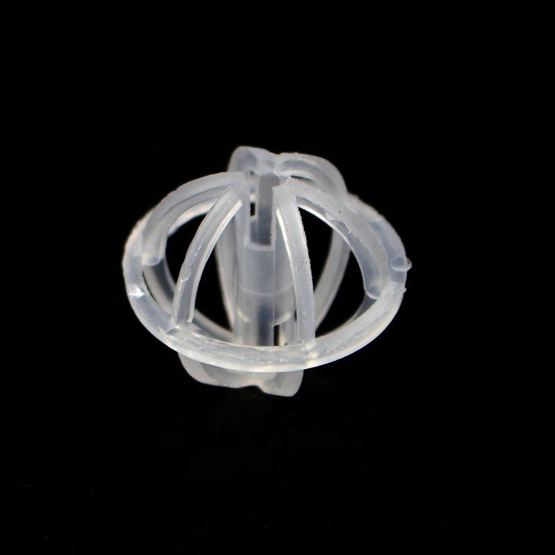 1 inch 1.25 inch PP PVC CPVC plastic Tri packs balls scrubber media tower packing