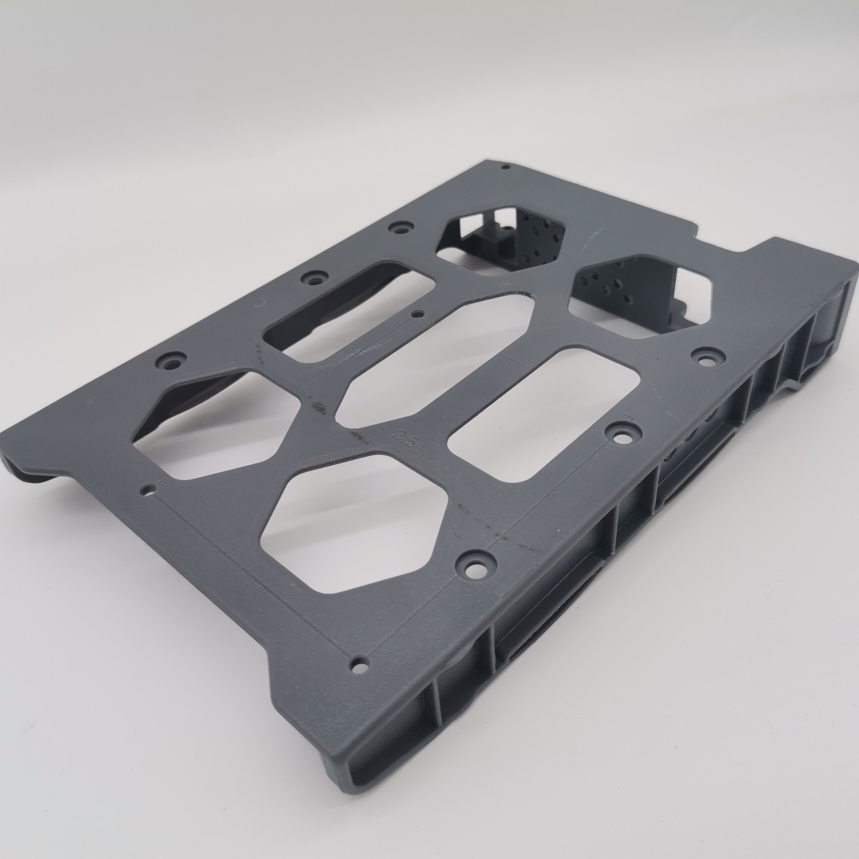 Wholesales Portable Plastic Plate Mold Plastic injection molding Plastic Plate Black