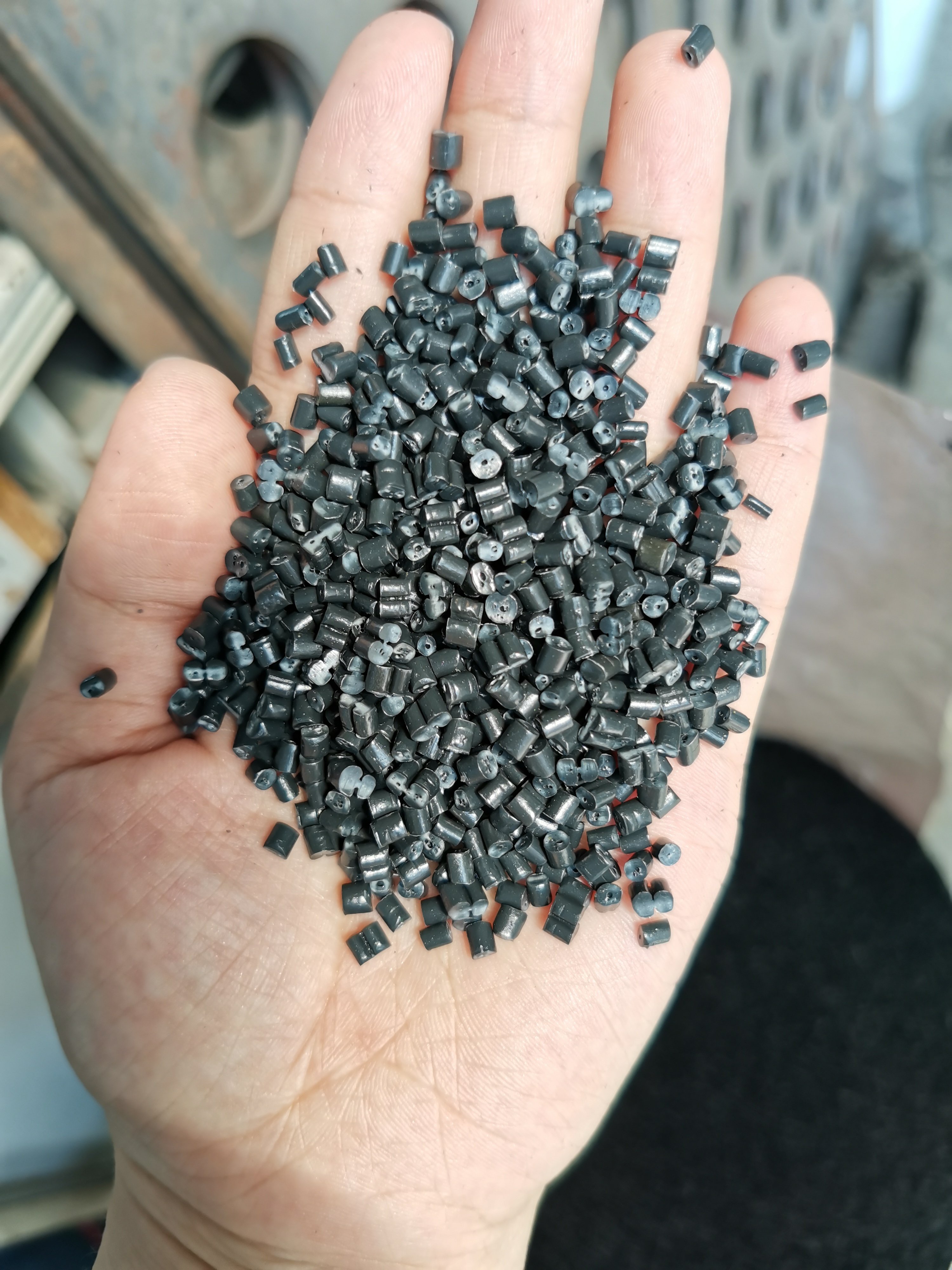 Model 125 double stages PP PE HDPE LDPE ABS extruder machine plastic plastic pelletizing machine plastic granules making machine