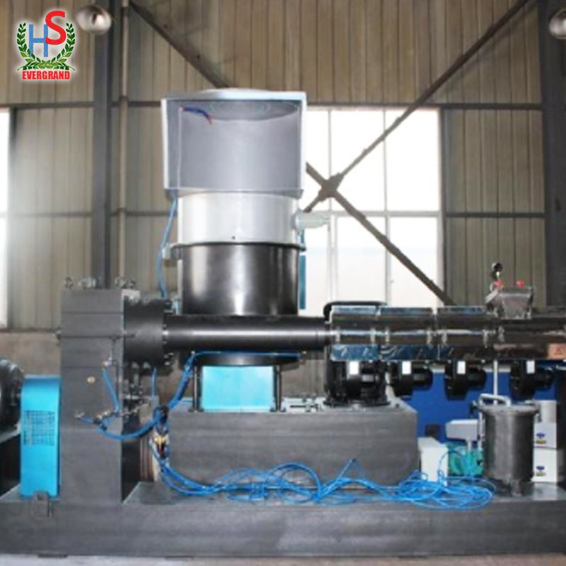 Plastic Granulator Water Ring Plastic Granule Pellet Cutting Machine With Die Face Cutter for China