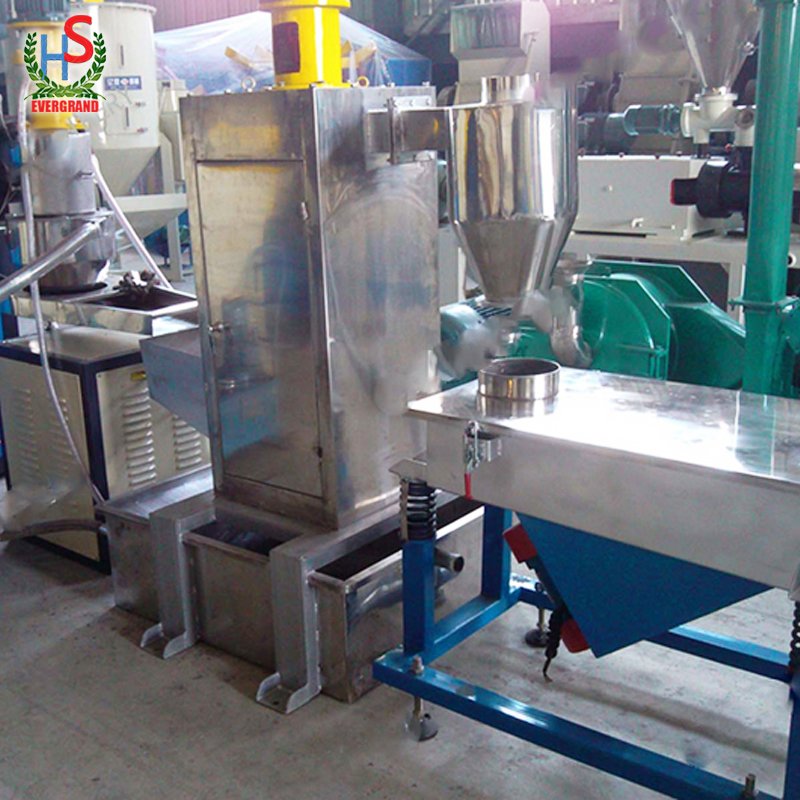 Plastic Granulator Water Ring Plastic Granule Pellet Cutting Machine With Die Face Cutter for China