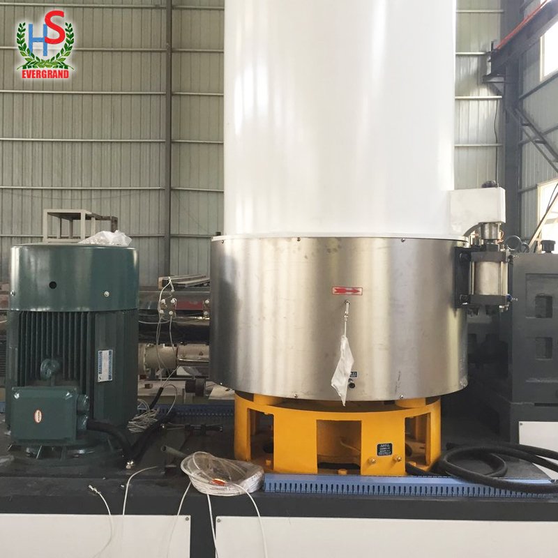 Plastic Granulator Water Ring Plastic Granule Pellet Cutting Machine With Die Face Cutter for China