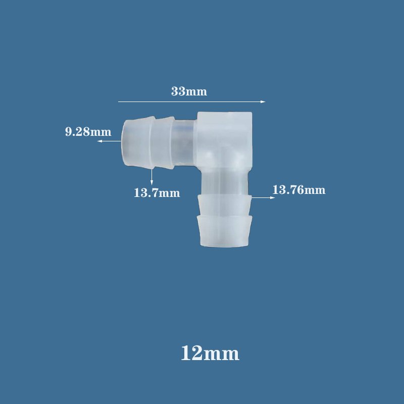 type L Tube Connector Plastic Water Hose Connector various Elbow Pipe Fittings