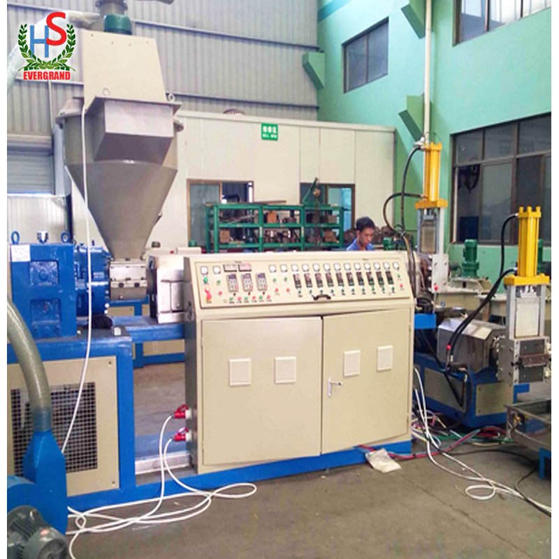 PE PP Film Recycling Granulator Plastic Granulating Pelletizing Machine