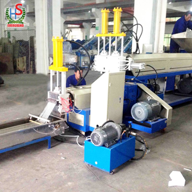 PE PP Film Recycling Granulator Plastic Granulating Pelletizing Machine