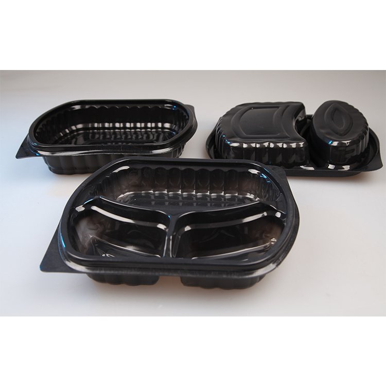 Automatic New Plastic Tray Plate Food Container Forming Making Machine Vacuum Thermoforming Machine