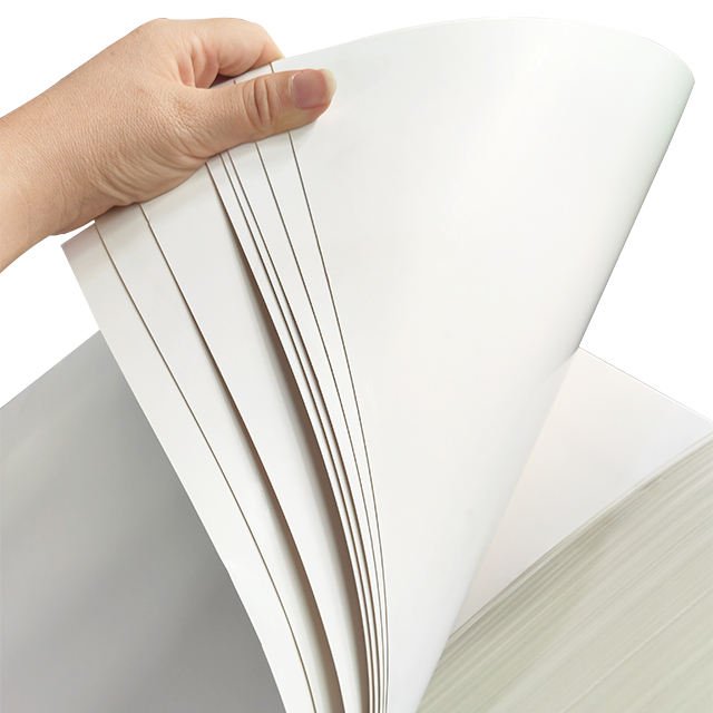 Matt Waterproof Embossing Plastic PP polypropylene synthetic paper for Lead frame packaging solution