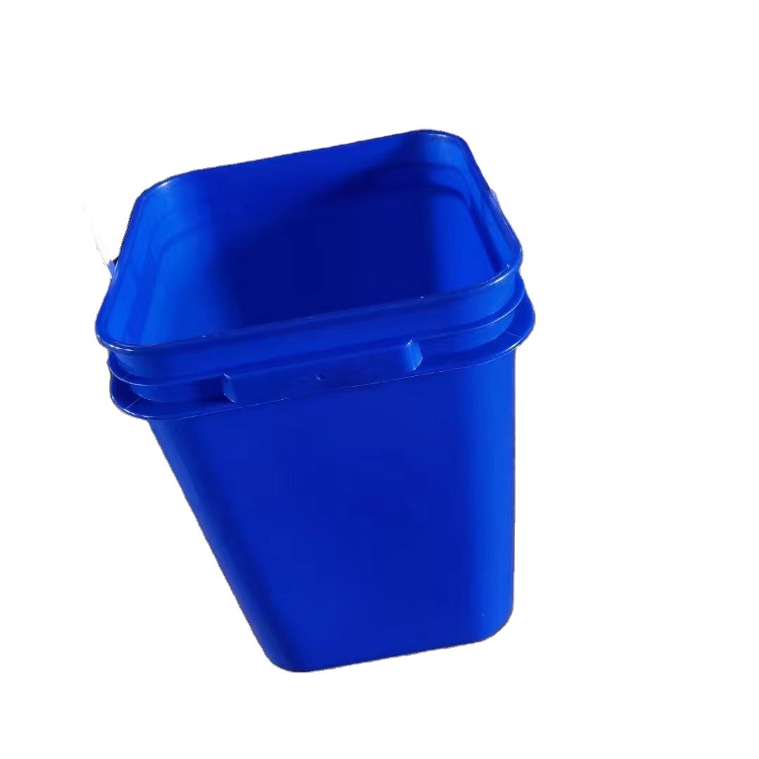 5 Pound 15 L liters Pound 25 Pounds Plastic Square Round Bucket Lid with Mould for Storage Car Wash Food Cake Buckets