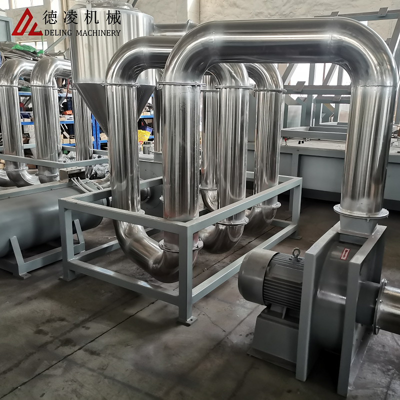 1000-1500Kg/h PE Waste Plastic Recycling Washing Machines LDPE/HDPE Film Production Line with Dewatering Machine