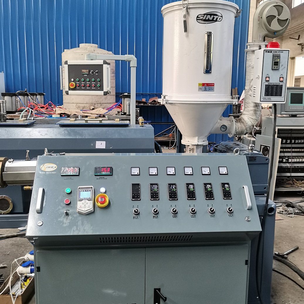 Drain pipe for household appliances PP Single wall Corrugated pipe making machine extrusion machine