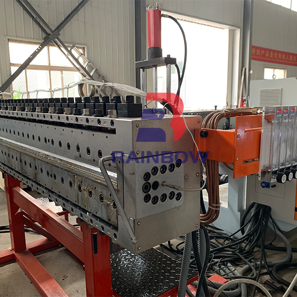 PP PC Hollow Corrugated Sheet Manufacturing Machine Plant Plastic Industry PC PE Processed Core Screw Component