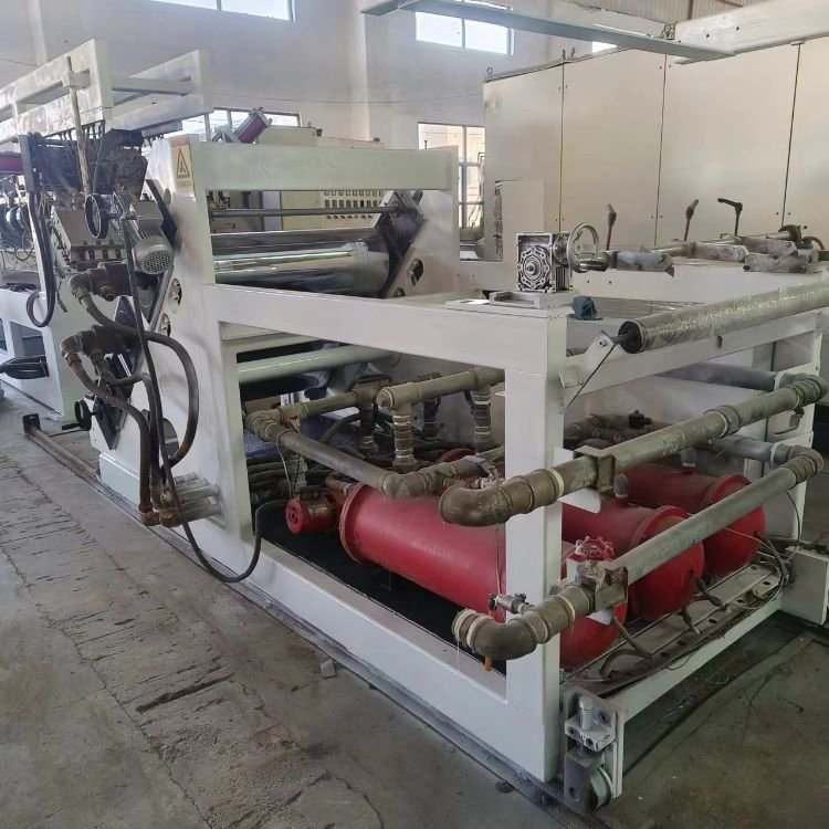 Used Twin Screw PP/PS Sheet Plastic Extruder Machines For Plastic Production