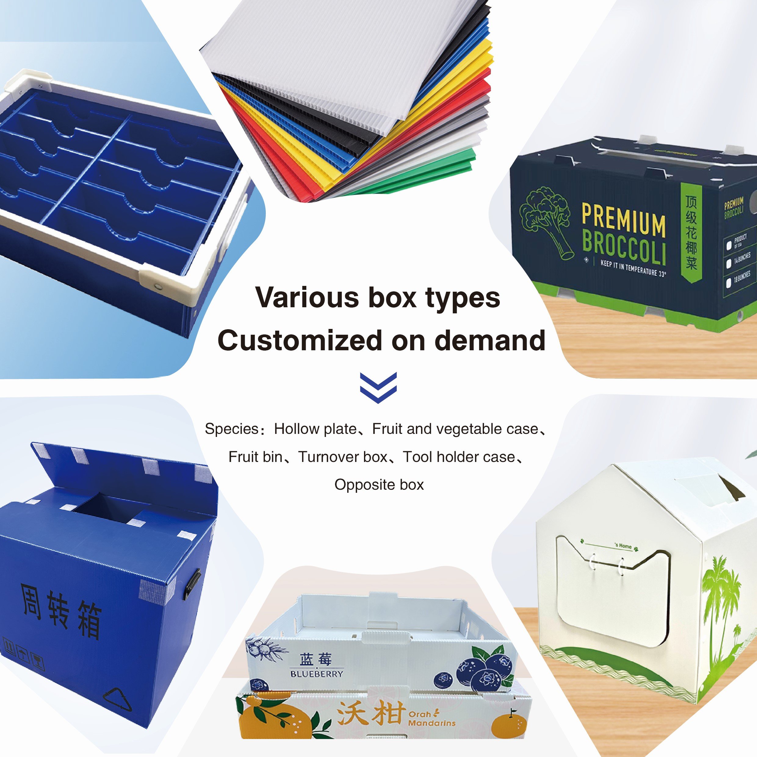 PP Widely Usage Slogan Board Layer Pads Sheet Good Toughness Shock-Proof For Cola Or Beer Layer Pads
