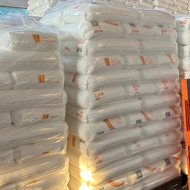High Melt Flow Rate Pp Virgin Granules Homopolymer Copolymer Polypropylene White Color