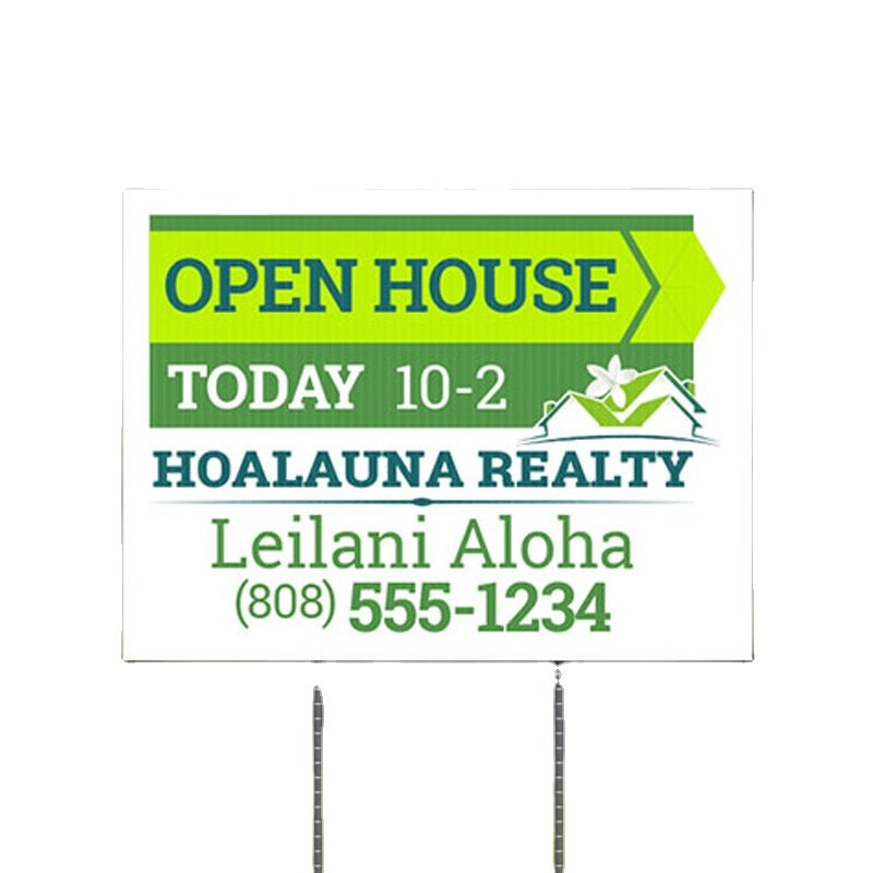 plastic yard sign yard sign,PP yard sign billboard,Corrugated Plastics Lawn Yard Sign