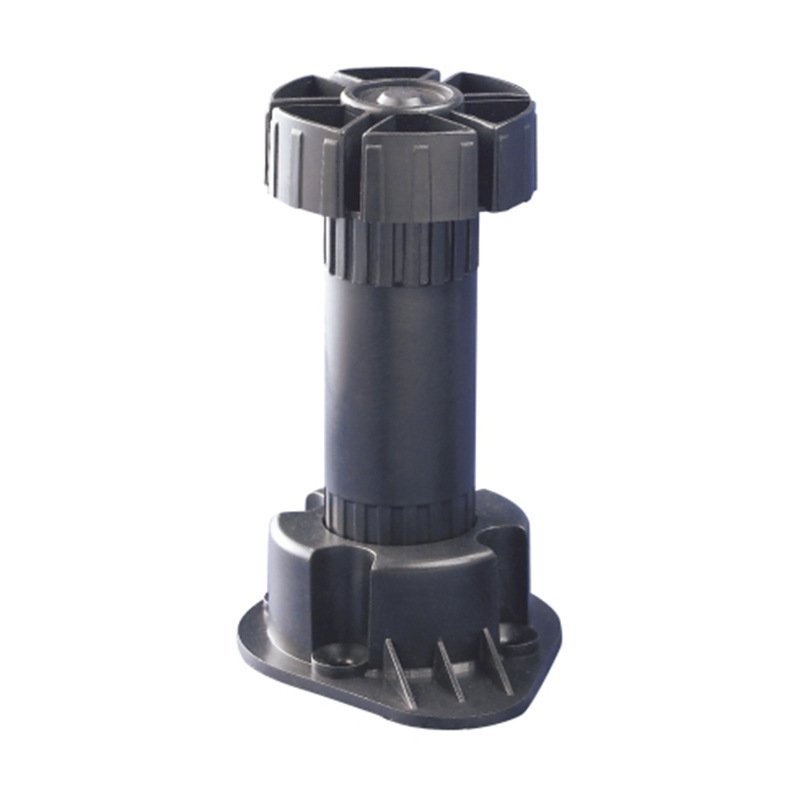 Customized Black ABS PP material Adjustable Leg For Kitchen