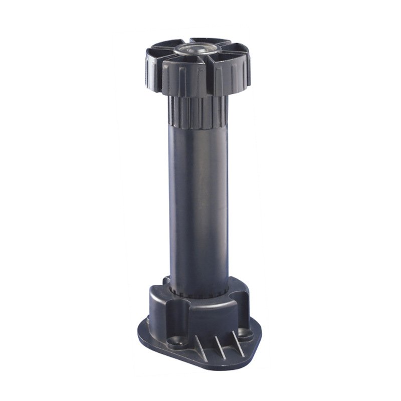 Customized Black ABS PP material Adjustable Leg For Kitchen