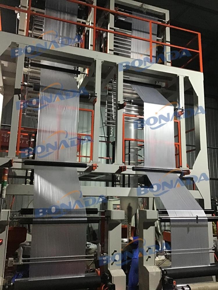Hot Selling Easy Operated Good Quality Die Head PE PP POF Plastic Film Blowing Machine Extruder for Shopping Packaging Bags