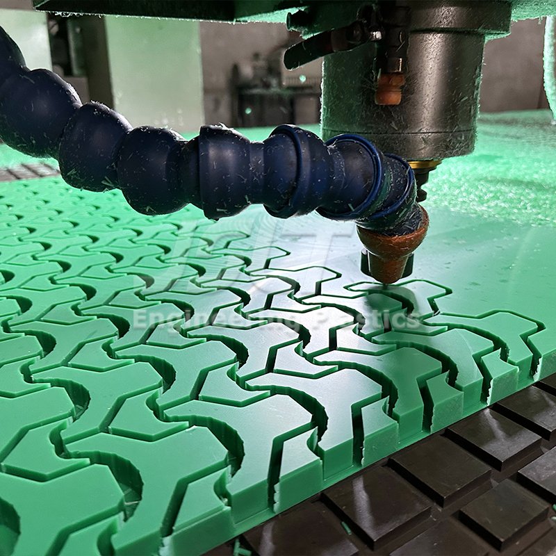 OEM ODM Customized Precision CNC Machining HDPE PA66 PP POM Plastic Parts