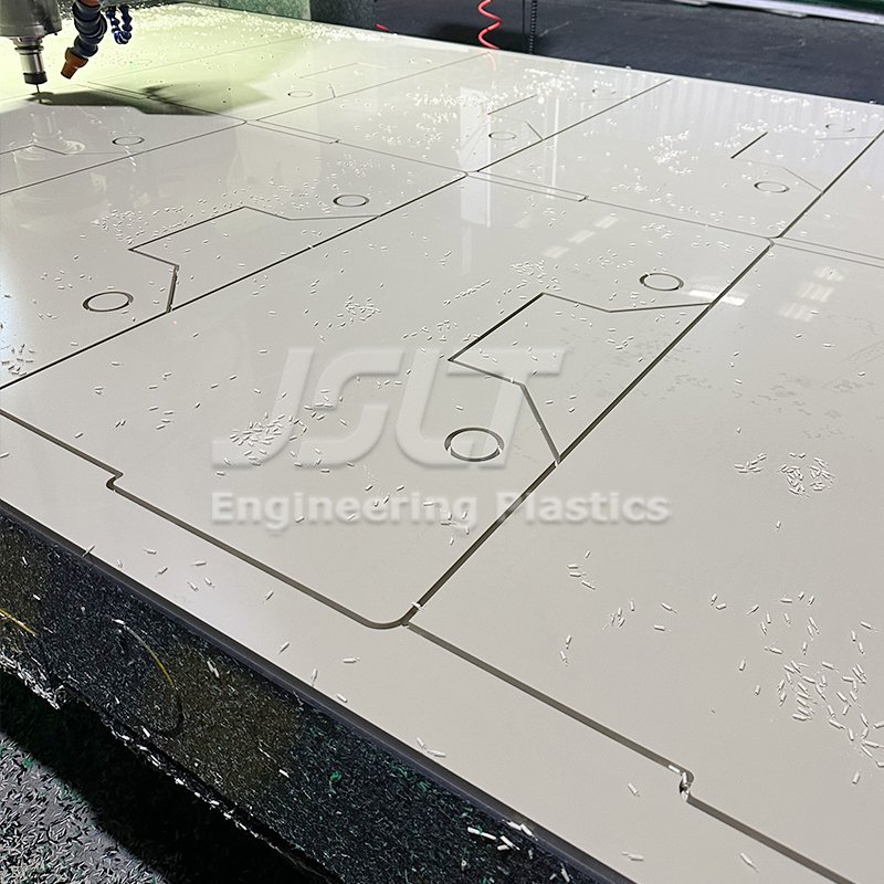 OEM ODM Customized Precision CNC Machining HDPE PA66 PP POM Plastic Parts